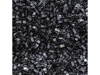 miyuki half tila htl 55092 black blue hematite full