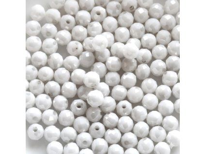 Bílá kubicá zirkonie, 3 mm.