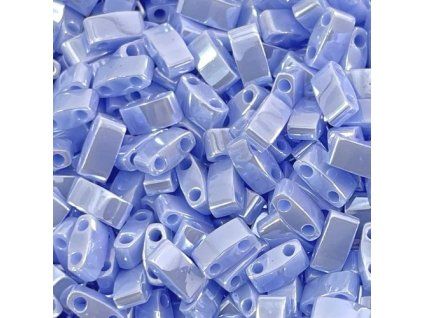 miyuki half tila htl0446 opaque light periwinkle luster