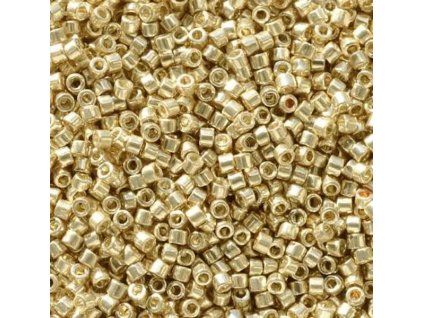 miyuki delica db2501 duracoat galvanized pale gold