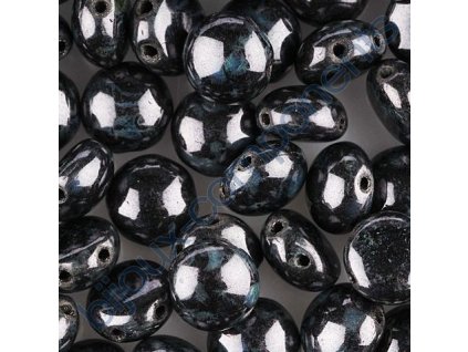 Dvoudírkové kabošony PRECIOSA Candy™ - černá/modrý listr