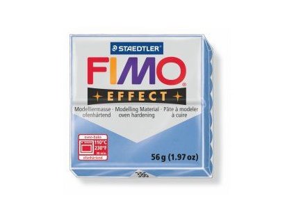 Fimo Efect cca 56g, modrý achát