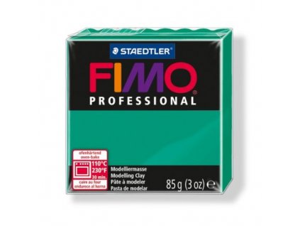 FIMO Professional, cca 85g, zelená