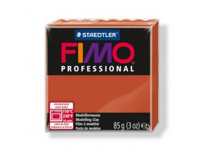 FIMO Professional, cca 85g, terakotová