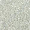 Miyuki Delica, Opaque White, vel.1,6 mm, průtah 0,8 mm