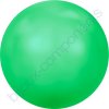SWAROVSKI CRYSTALS voskované půldírové perle, neonově zelené, 6mm