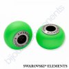SWAROVSKI ELEMENTS BeCharmed Pearl - crystal neon green pearl steel, 14mm