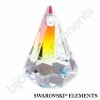 SWAROVSKI ELEMENTS přívěsek - XIRIUS dešťová kapka, crystal AB, 14mm