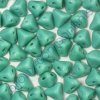 Super-Kheops par Puca, Opaque Green Turquoise, 6mm, 12ks