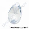 SWAROVSKI ELEMENTS přívěsek - hruška, crystal blue shade, 22mm