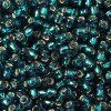 TOHO rokajl, Silver-Lined Teal, vel.3,1 mm, průtah 1,3 mm