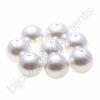 Skleněné voskované perle, cca 12mm