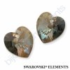 SWAROVSKI ELEMENTS přívěsek - XILION srdce, crystal bronze shade, 10,3x10mm