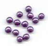 Skleněné voskované perle, fialová - díky složitým technologickým procesům při výrobě, nelze zajistit stejný odstín barev u jednotlivých velikostí.