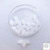 Skleněné mačkané korálky - dvoudírkové DIAMONDUO™ 5x8mm - opálové