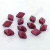 Skleněné mačkané korálky - dvoudírkové DIAMONDUO™ Mini 4x6mm