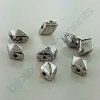 Skleněné mačkané korálky - dvoudírkové DIAMONDUO™ Mini 4x6mm