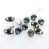 Skleněné mačkané korálky - dvoudírkové DIAMONDUO™ Mini 4x6mm