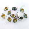 Skleněné mačkané korálky - dvoudírkové DIAMONDUO™ Mini 4x6mm