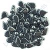 Amos® par Puca®, jet hematite, 8x5x3 mm