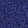 TOHO rokajl, Transparent Frosted Cobalt, vel.2,2 mm, průtah 0,8 mm
