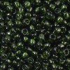 TOHO rokajl, Transparent Olivine, vel.2,2 mm, průtah 0,8 mm