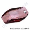 SWAROVSKI ELEMENTS přívěsek - Meteor, crystal antique pink, 28mm