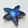 SWAROVSKI ELEMENTS přívěsek - mořská hvězda, crystal bermuda blue, 20mm
