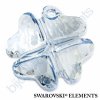 SWAROVSKI ELEMENTS přívěsek - Čtyřlístek, crystal blue shade, 23mm