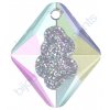 SWAROVSKI CRYSTALS přívěsek - Growing Crystal Rhombus, crystal AB, 26mm