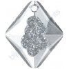 SWAROVSKI CRYSTALS přívěsek - Growing Crystal Rhombus, crystal, 26mm