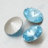 SWAROVSKI ELEMENTS kameny - Rivoli Chaton, aquamarine, 14mm