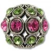 Šatonové kuličky s kameny SWAROVSKI ELEMENTS, cca 8mm