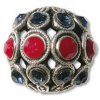 Šatonové kuličky s kameny SWAROVSKI ELEMENTS, cca 13mm