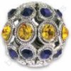 Šatonové kuličky s kameny SWAROVSKI ELEMENTS, cca 13mm