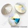 SWAROVSKI ELEMENTS kameny - Rivoli Chaton, crystal AB F, SS47 (cca 10mm)