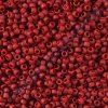 TOHO rokajl, Semi-Glazed Dark Red, vel.2,2 mm, průtah 0,8 mm