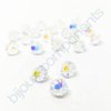 PRECIOSA - MC Bead Round, Crystal AB, cca 4mm