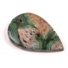 kaboson malachite druzy c4687 35x23x6mm 8,51