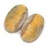 Polodrahokamový kabošon párový - Čmeláčí jaspis č.100