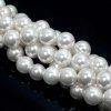 bílé mořské perly 4 mm pro tvorbu luxusních šperků