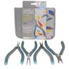 Sada 4 kleští s pouzdrem
