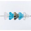 sklenene koralky zvonecky mix blue 2