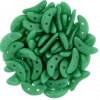 CzechMates Crescent, Opaque Lush Meadow, 3x10 mm, 24ks