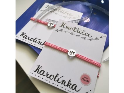 OCEL MACRAMÉ náramek ANDÍLEK
