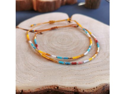 Set DUO Miyuki náramky BARVY JSOU MOJE SLUNCE