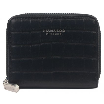 Dámská peněženka Diana&Co 3195-9 černá - motiv kůže 7302041-5oprava
