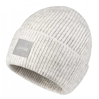 Dámská pletená zimní čepice WOOLK Olaf - světle šedé barvy 7100379-5