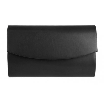 Dámská kabelka psaníčko P0244 lesklé, černé barvy 7300656-4