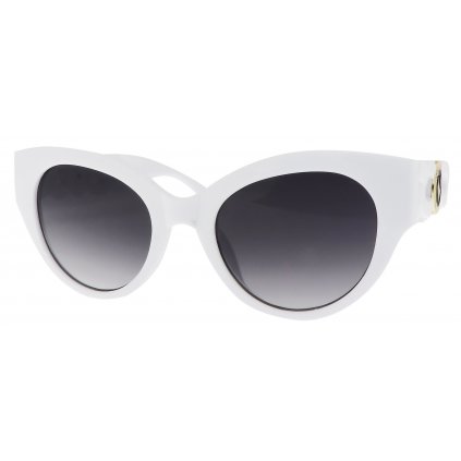 Dámské sluneční brýle, Cat Eye S3542, bílé barvy 9001557-10